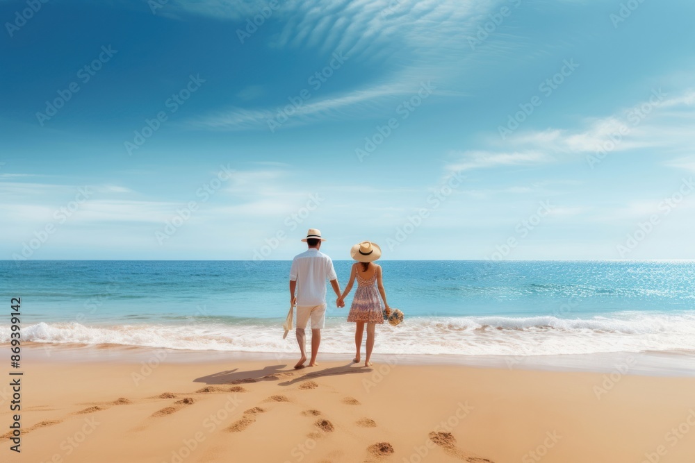 Vacation beach sunny fun. 