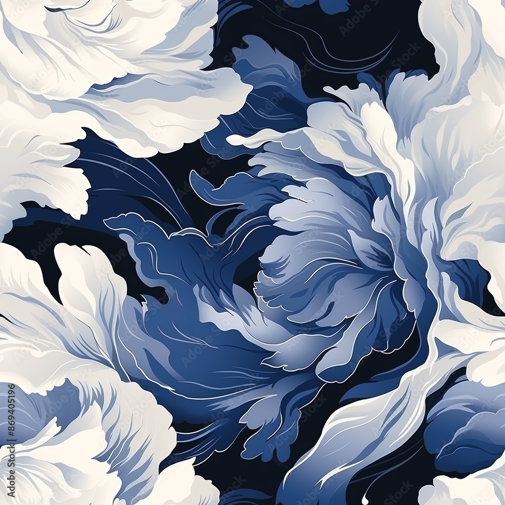 abstract seamless floral pattern abstract seamless floral pattern