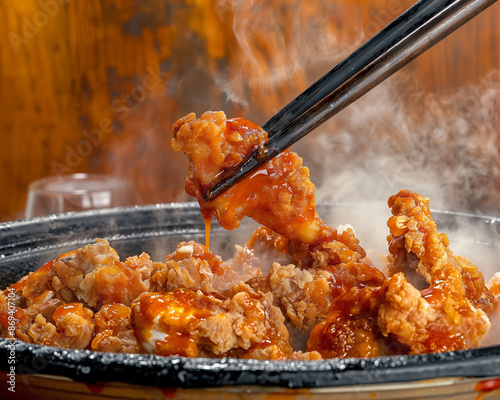 Indulge in Korean Fried Chi...