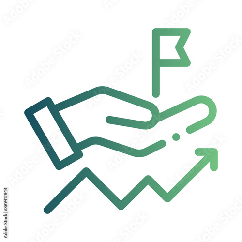 ipo gradient icon