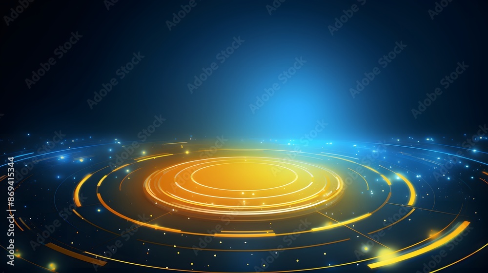yellow and blue Abstract technology background circles digital hi-tech technology design background. concept innovation. vector illustration
yellow and blue Abstract technology background circles digital hi-tech technology design background. concept innovation. vector illustration