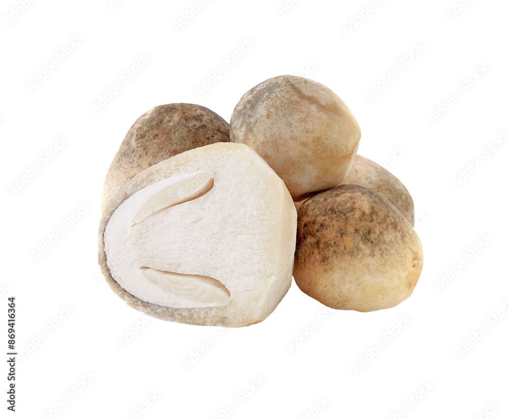 Fototapeta premium straw mushroom transparent png
