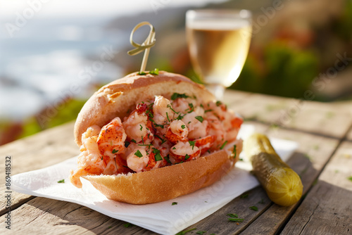 Indulge in a toasted bun bu...