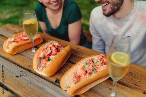 New England lobster roll - ...