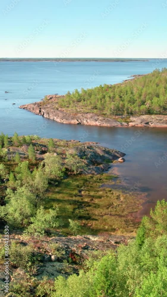 Aerial view of beautiful Finland landscape Aerial view of beautiful Finland landscape