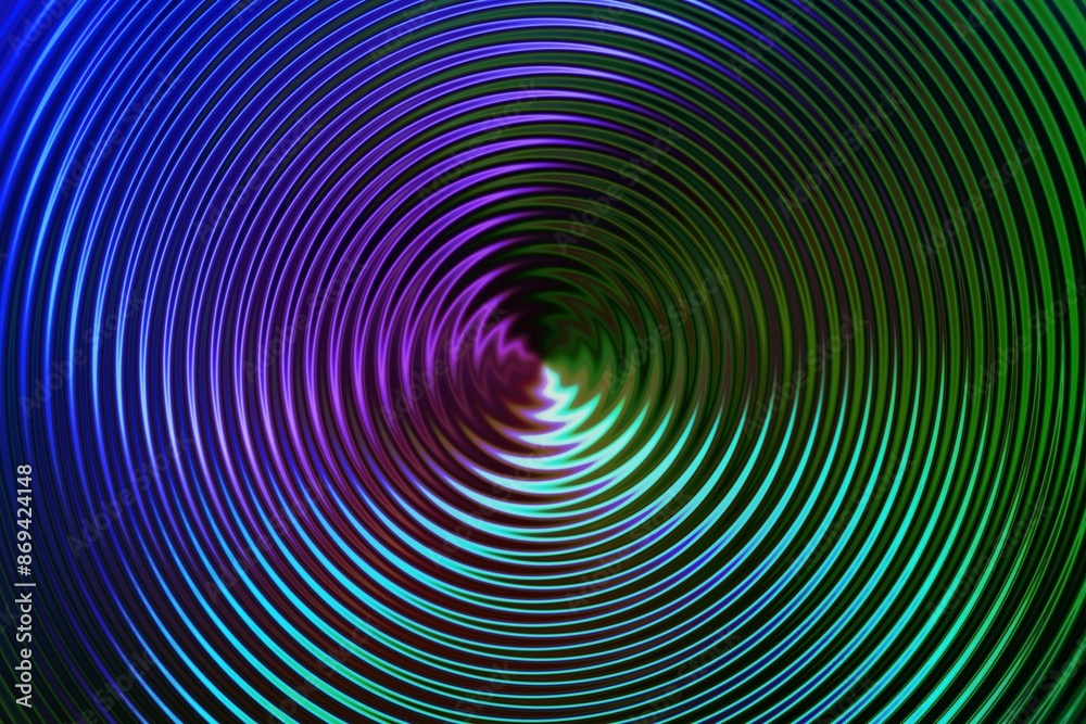 Abstract background with neon spiral pattern Abstract background with neon spiral pattern