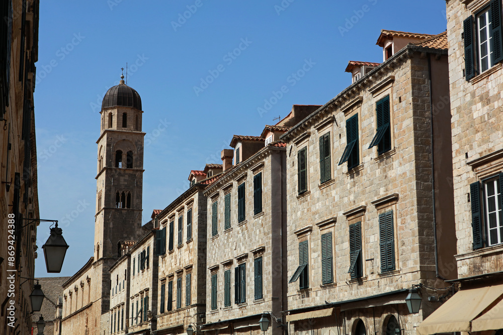 Obraz premium The Franciscan Monastery in Dubrovnik, Croatia