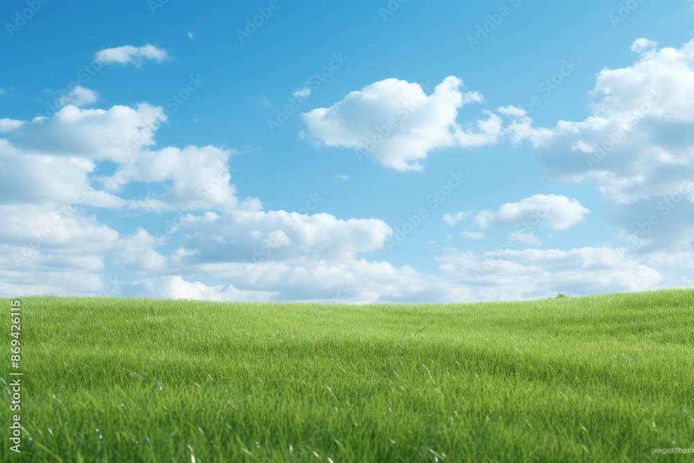 Grass field and sky grassland landscape outdoors. Grass field and sky grassland landscape outdoors.