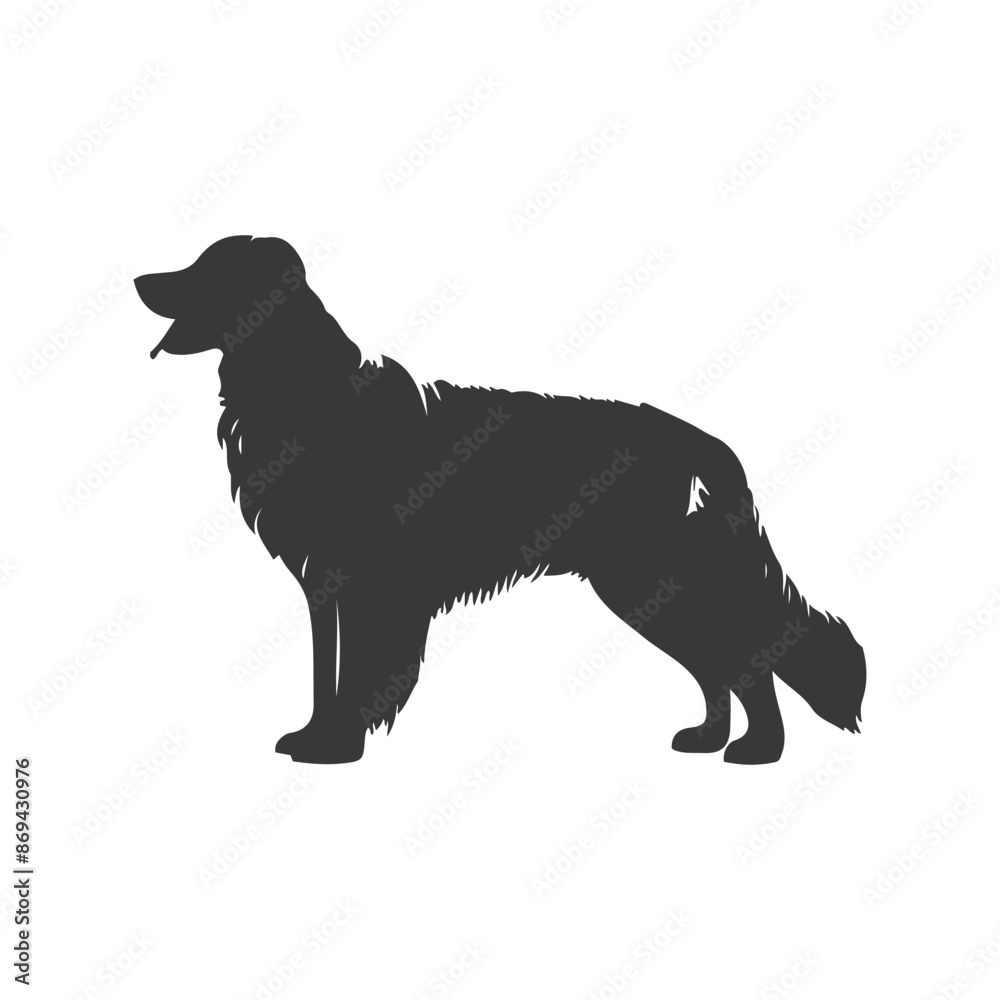 German Shepherd dog silhouette vector set - Vector drawing of a set of German shepherd dog breed silhouette German Shepherd dog silhouette vector set - Vector drawing of a set of German shepherd dog breed silhouette