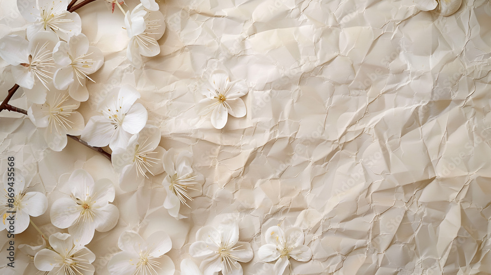 white cherry blossom ,generative ai white cherry blossom ,generative ai