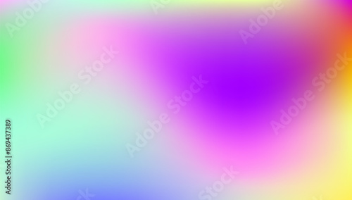 Pearlescent Texture. Blur Geometry Illustration. Hologram Background. Pastel Paper. Abstract Background. Neon Image. Girlie Foil. Pink Soft Gradient. Violet Pearlescent Texture