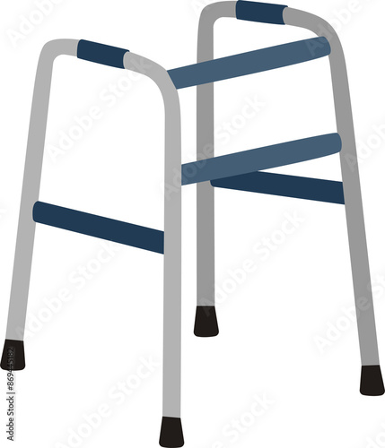 Walking frame illustration