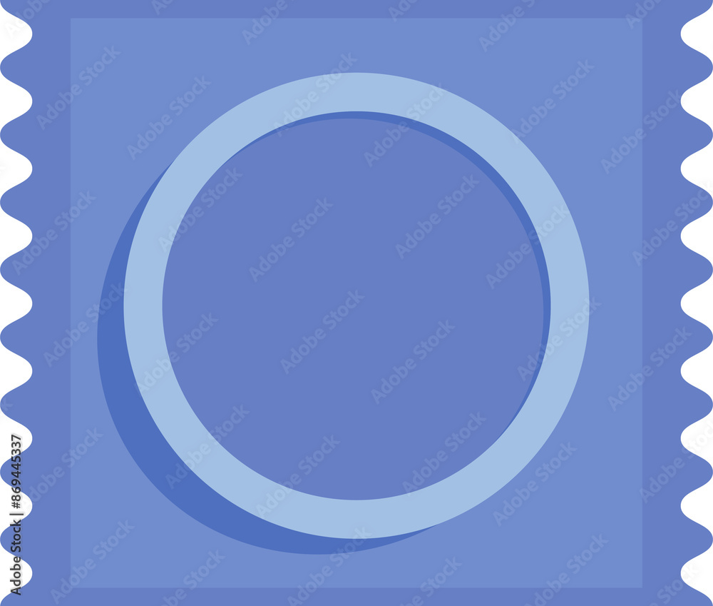 Condom Contraception Illustration