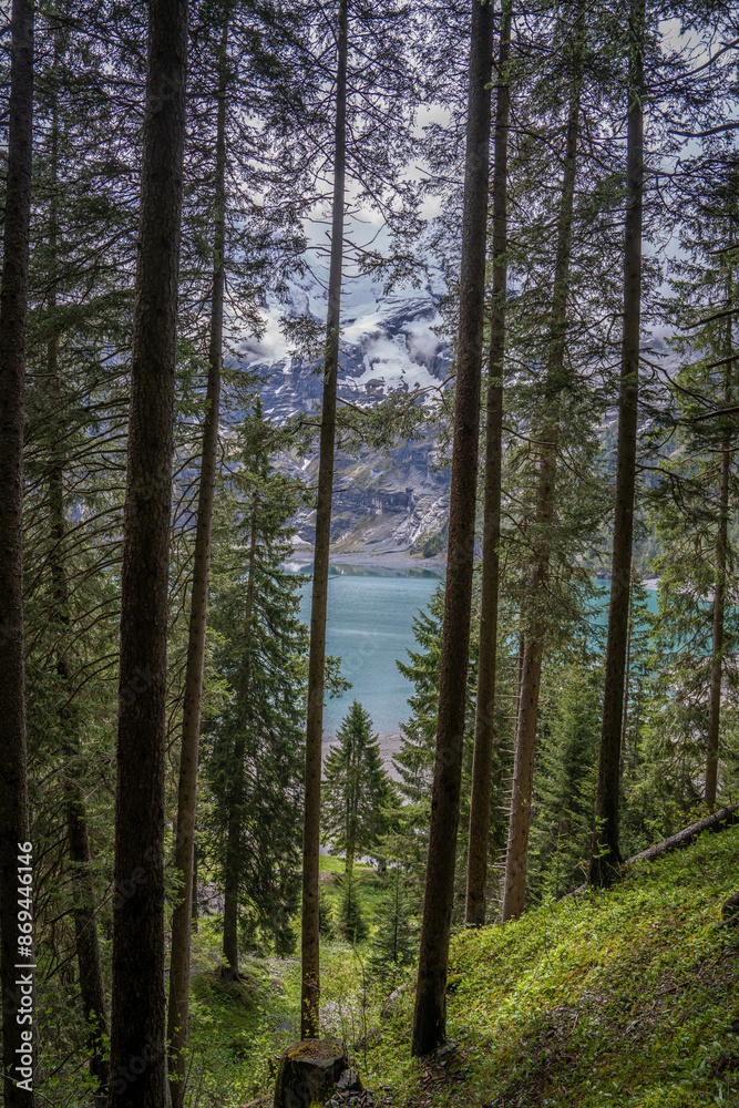 oeschinensee is the place where the tourist came to walk trek hike camp and picnic .there is many beautiful and amazing view point to take photo , kandersteg Switzerland oeschinensee is the place where the tourist came to walk trek hike camp and picnic .there is many beautiful and amazing view point to take photo , kandersteg Switzerland
