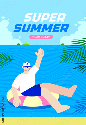 Super Summer, let's spend it cool in the sea!
