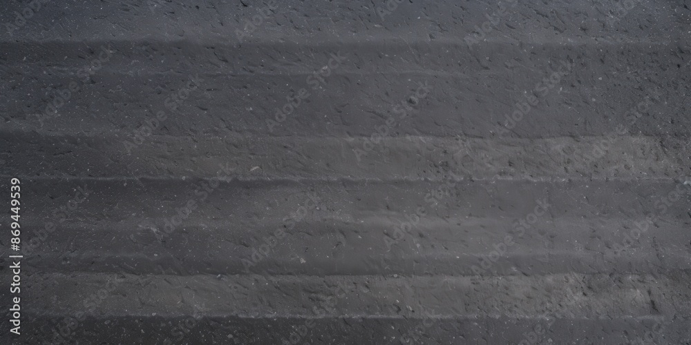 Fototapeta premium Textured Black Surface, A top view of asphalt texture, A flat surface of asphalt