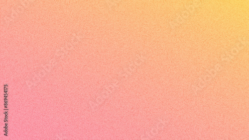 Yellow and Pink Vibrant Digital Grain with Soft Noise Texture.