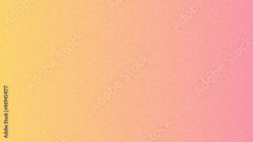 Yellow and Pink Vibrant Digital Grain with Soft Noise Texture.