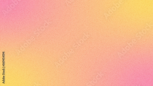 Colorful Soft Yellow and Pink Noise Effect Pattern Background.