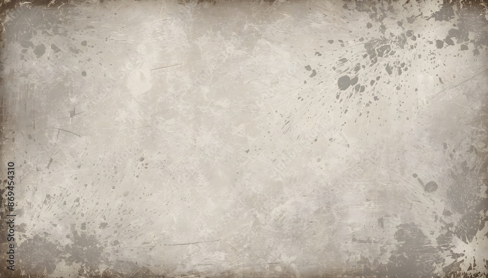 Fototapeta premium Old and weathered abstract gray grunge texture background with rough scratch marks and splatters, creating a textured concrete effect