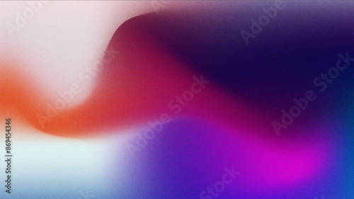 Abstract Colorful Grainy Soft Noise Design.