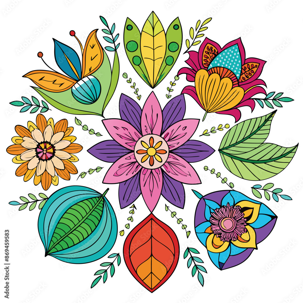 set of flowers
set of colorful flowers
set of flowers and leaves set of flowers
set of colorful flowers
set of flowers and leaves