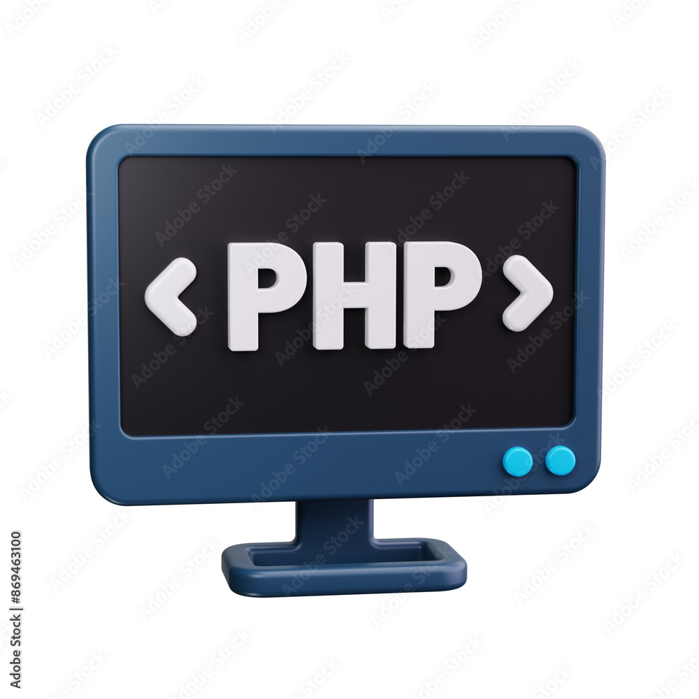 PHP 3d render icon PHP 3d render icon