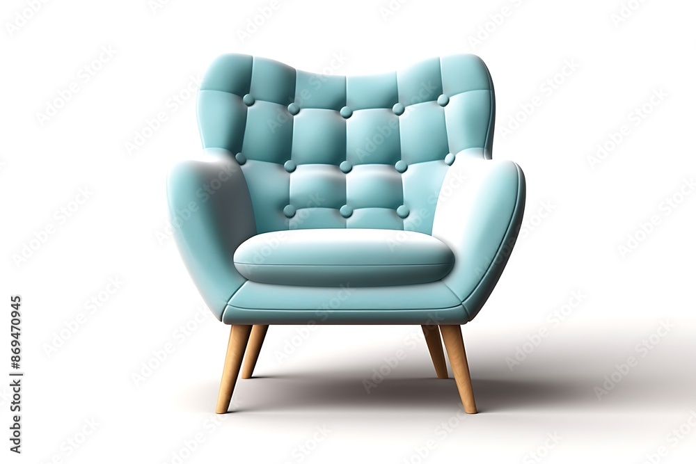 Furniture Set, 3d render of a Mango Wooden Lounge Chair isolated on white background, the interior of a modern living room
Furniture Set, 3d render of a Mango Wooden Lounge Chair isolated on white background, the interior of a modern living room