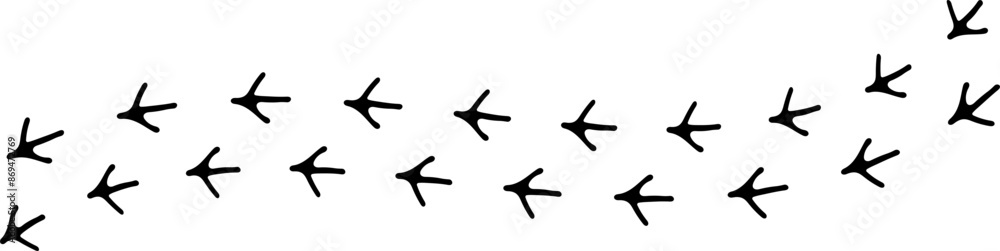 Paw vector foot trail print. Pattern animal tracks isolated on white background. Black silhouette of a paw print, isolated vector icon Illustration. Paw vector foot trail print. Pattern animal tracks isolated on white background. Black silhouette of a paw print, isolated vector icon Illustration.