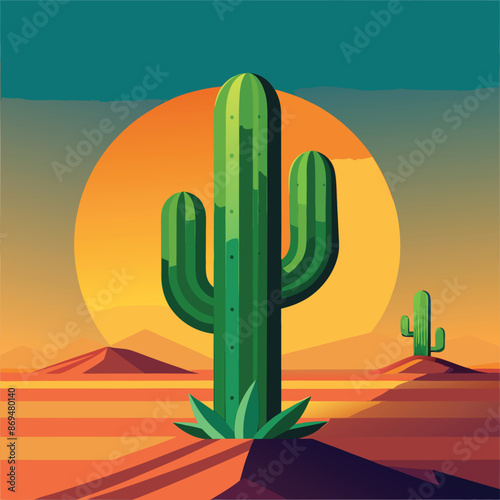 cactus in desert
