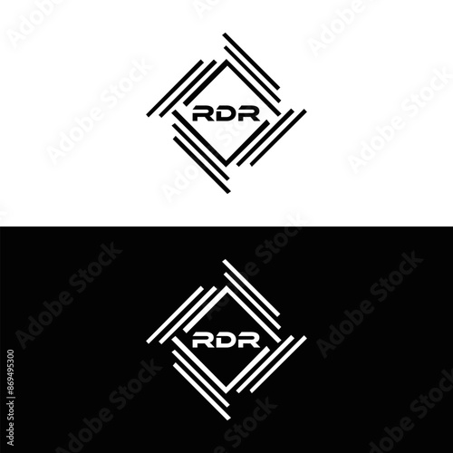  RDR logo. R D R design. White RDR letter. RDR, R D R letter logo design. Initial letter RDR linked circle uppercase monogram logo. R D R letter logo vector design. top logo, Most Recent, Featured, photo