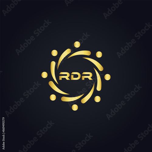  RDR logo. R D R design. White RDR letter. RDR, R D R letter logo design. Initial letter RDR linked circle uppercase monogram logo. R D R letter logo vector design. top logo, Most Recent, Featured, photo