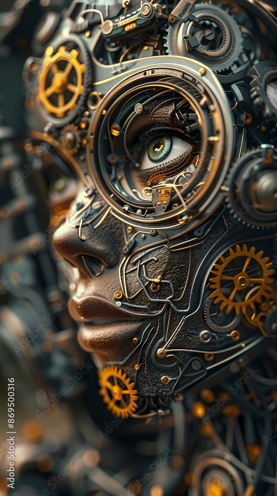 Fototapeta premium Surreal anatomy