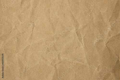 brown paper craft crumpled texture background