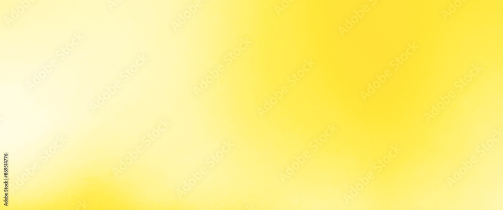 Vector abstract soft light nature yellow white gradation yellow and light gold color gradient background.