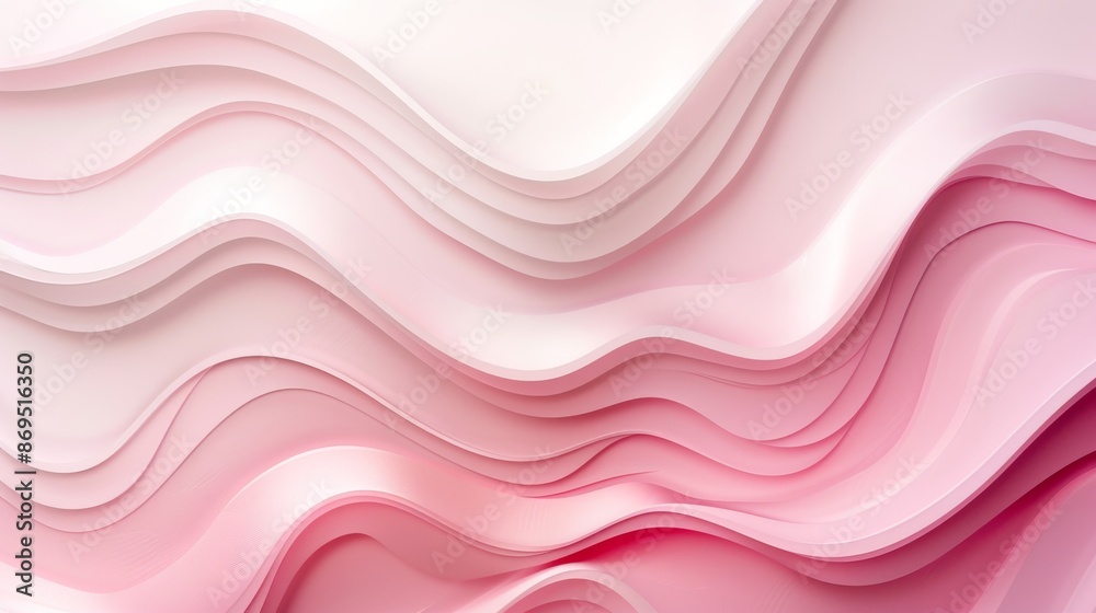 Abstract Pink Wave Pattern Abstract Pink Wave Pattern