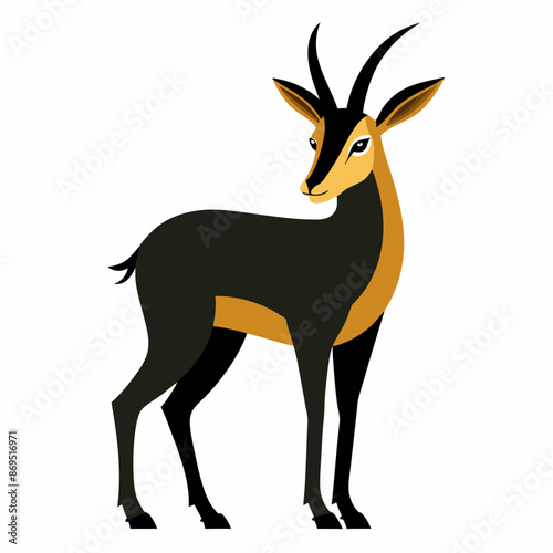 Chamois vector illustration