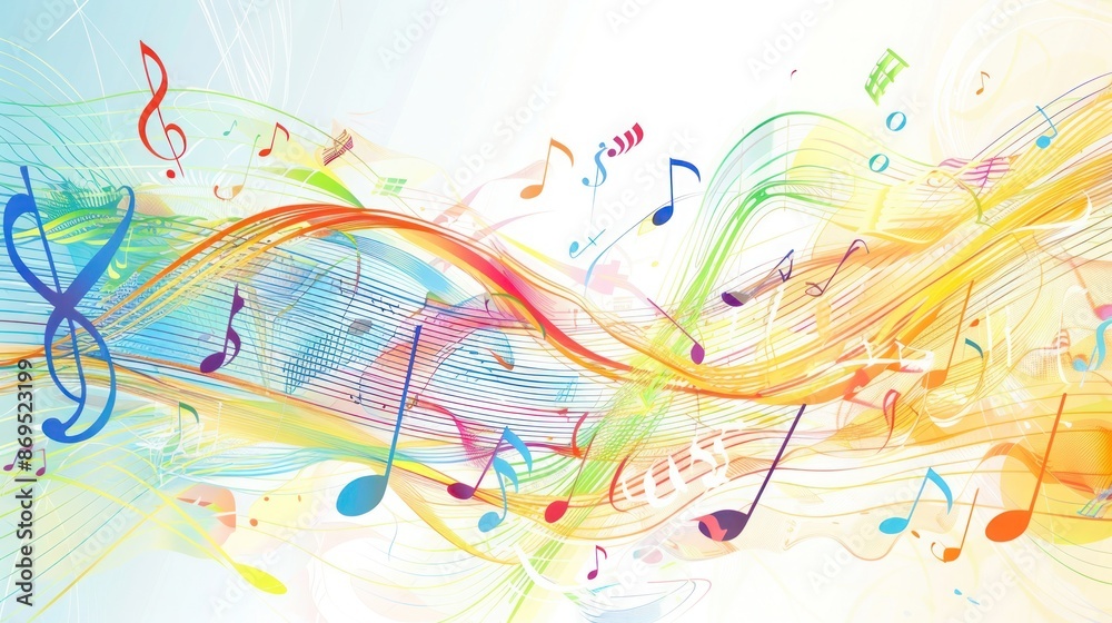 Concept background for song and concert theme Concept background for song and concert theme