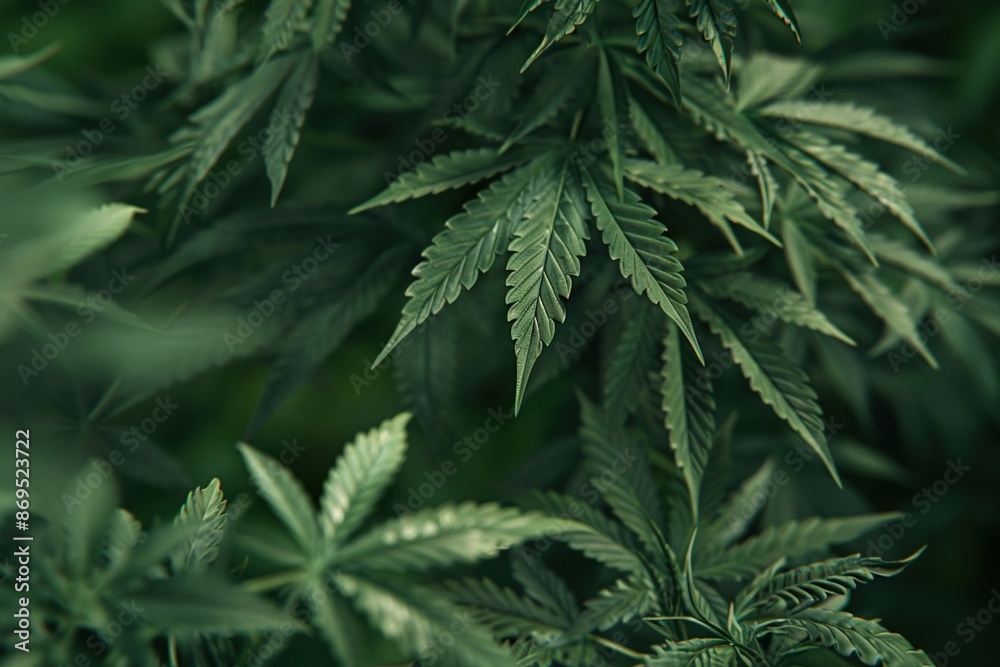 Marijuana leaves background. Ai Generative Marijuana leaves background. Ai Generative