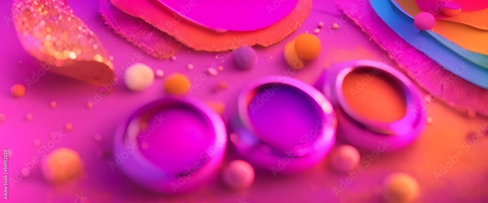 Holi background Video 4k animation Holi background Video 4k animation