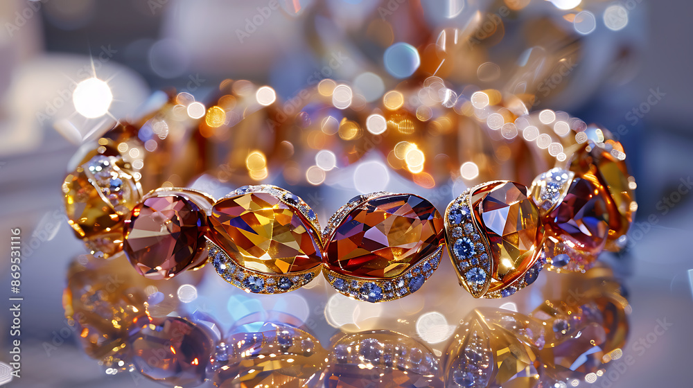 Extravagant Elegance: Luxurious Bracelet Crafted from Rare Materials for High-End Fashion Statement Extravagant Elegance: Luxurious Bracelet Crafted from Rare Materials for High-End Fashion Statement