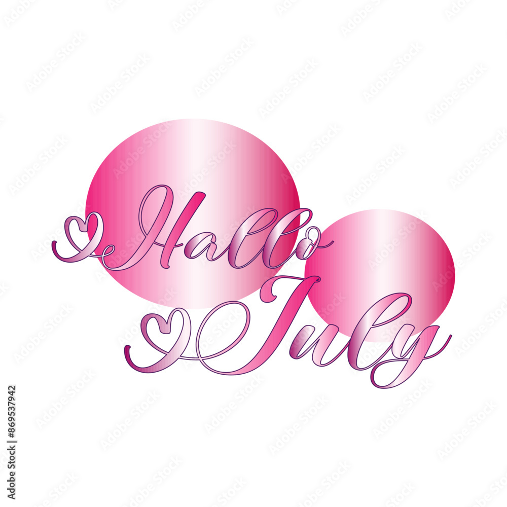 Obraz premium july illustration