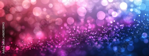 Abstract Blurred Background with Pink, Purple and Blue Colors