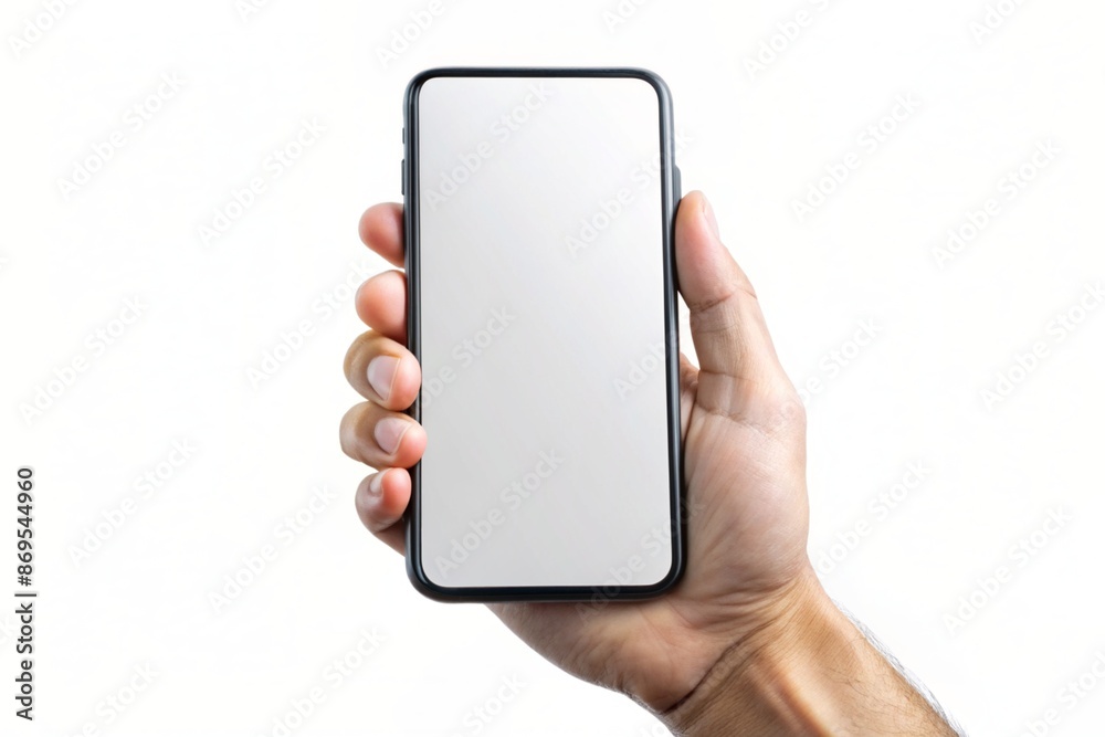 Mobile phone screen mockup Mobile phone screen mockup