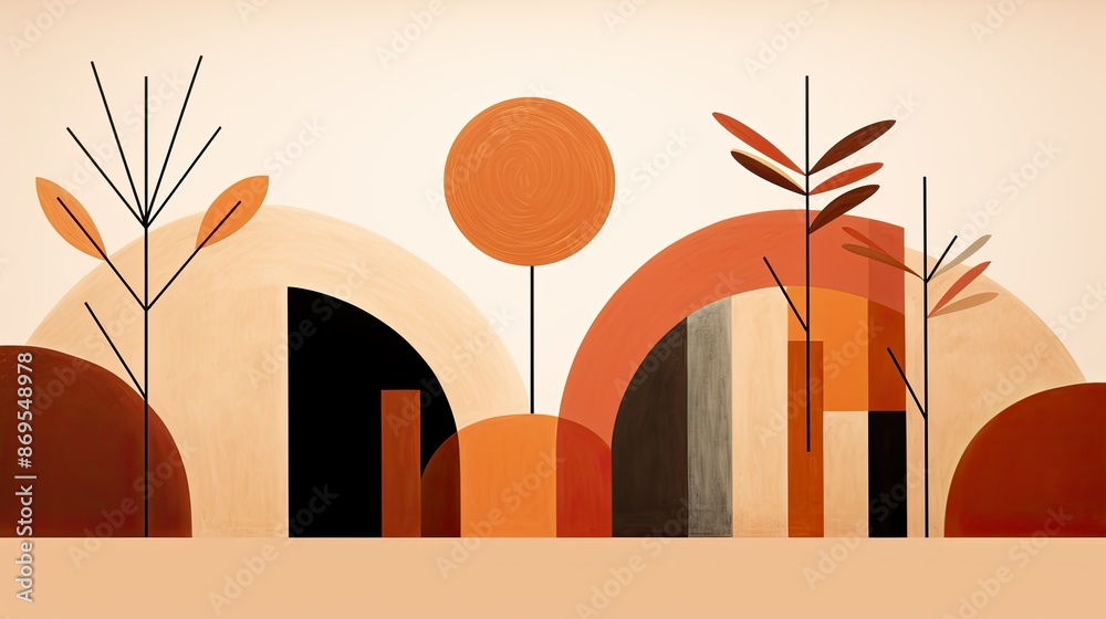 Naklejka premium illustration of an background