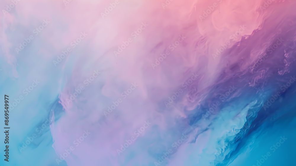 Fototapeta premium Ethereal Pastel Smoke Abstract Background