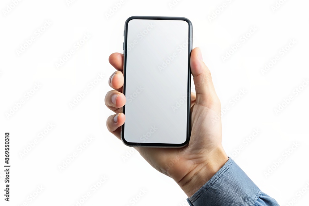 Mobile phone screen mockup Mobile phone screen mockup