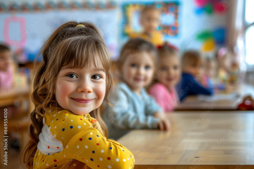 Photography of children portrait from Romania in a preschool or kindergarten class. Photography of children portrait from Romania in a preschool or kindergarten class.