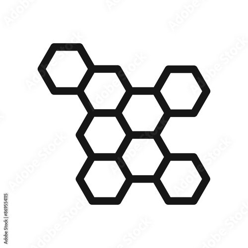 propolis icon Black line art vector
