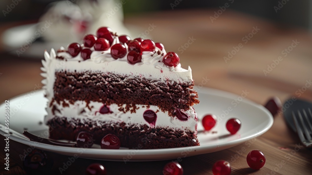 Black Forest Cake, A Rich And Decadent Dessert Black Forest Cake, A Rich And Decadent Dessert